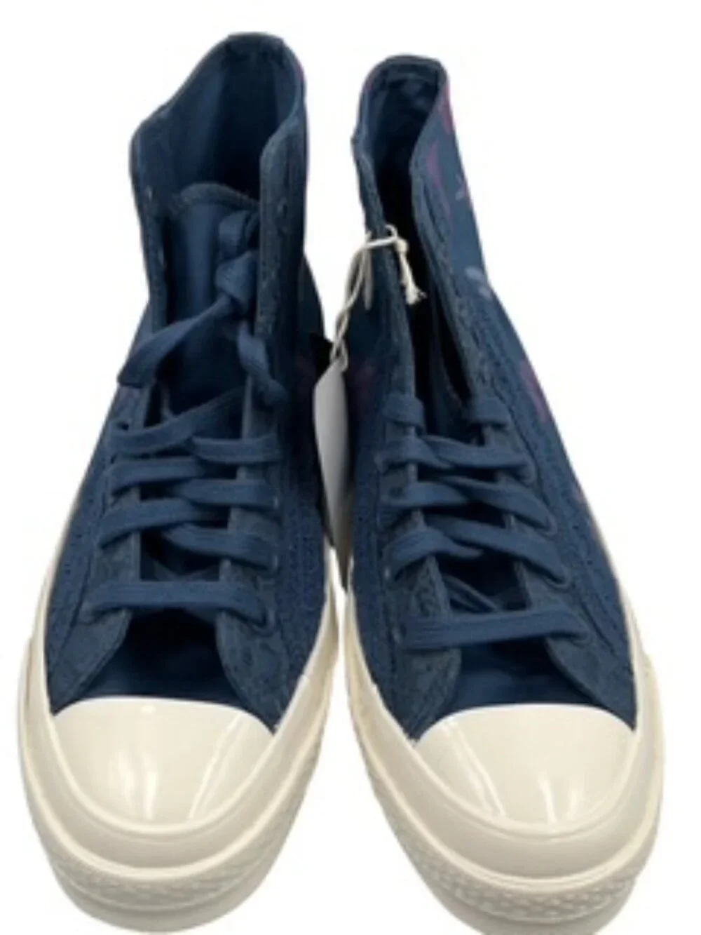 NEW Converse Women’s 8.5 Chuck 70 Blue Floral Satin Hi Tops NWT